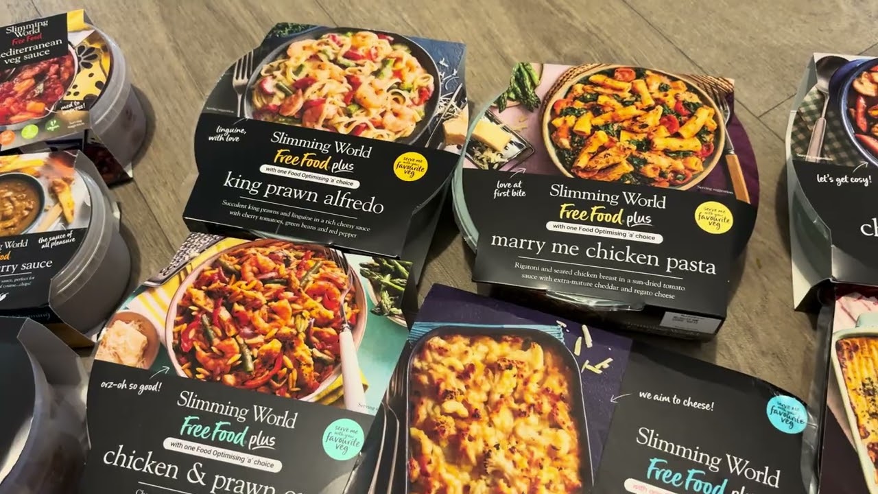 Welcome and Slimming World Frozen Food Haul
