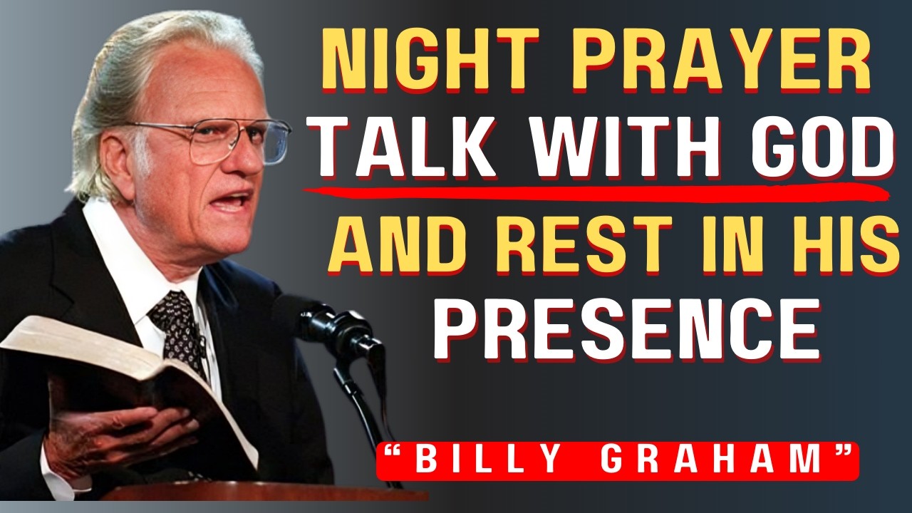 Talk With God Before Sleep 🙏 Rest in His Peaceful Presence Tonight🌜NIGHT PRAYER