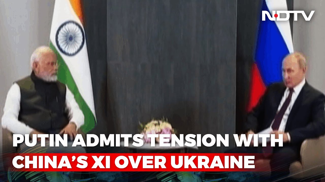 PM Modi Tells Putin, 