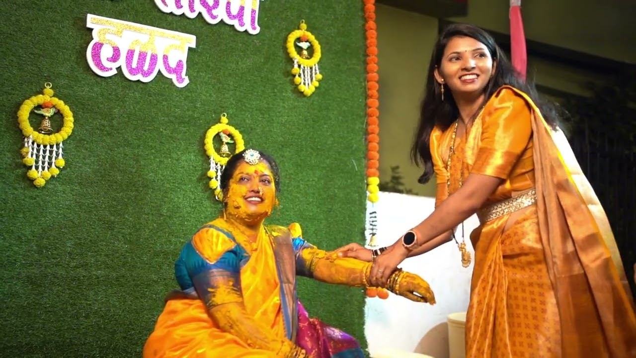 Swapnali Haldi Video Hd 4k