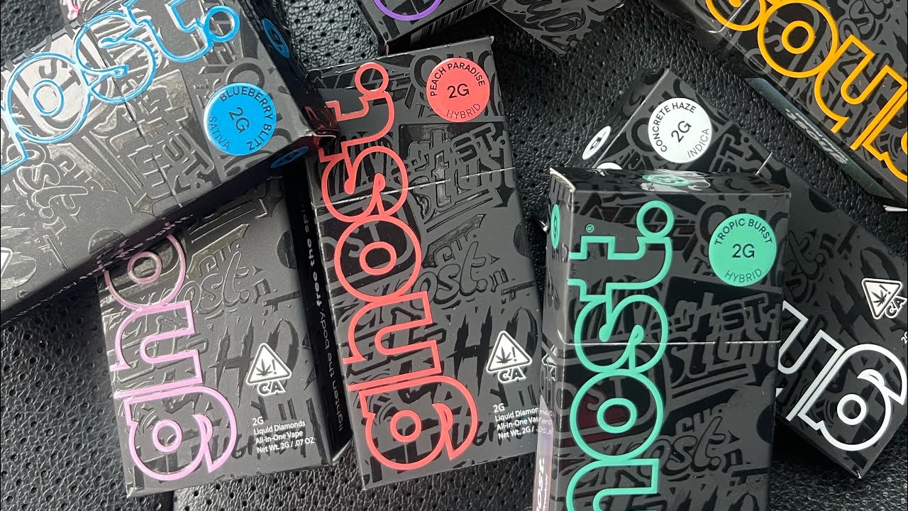 New Updated Ghost 2Gram Disposables (Blueberry Bliss)