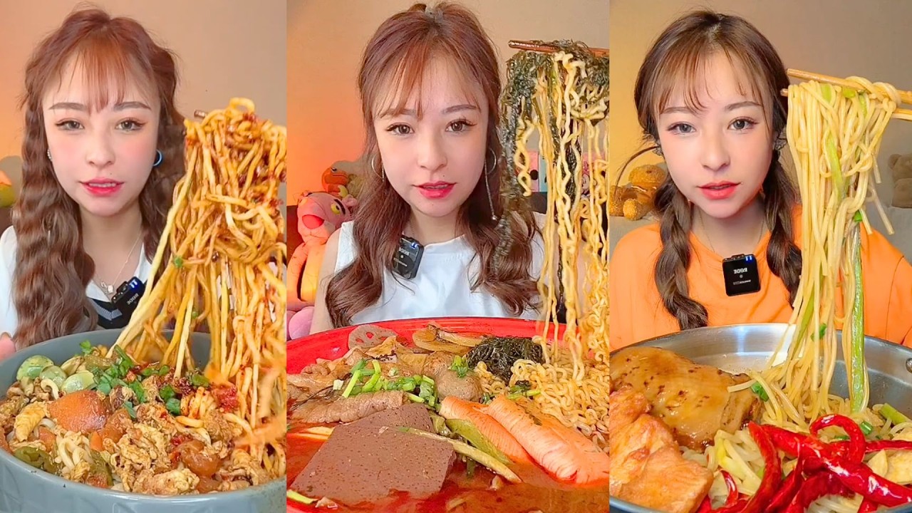 Spicy Minced Pork Noodles, Mala Hot Pot Ramen & Chili Chicken Noodles