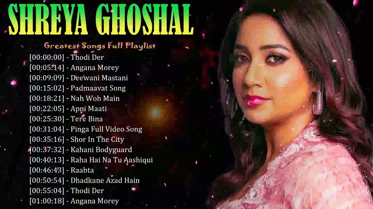 🪄🌷 Shreya Ghoshal - Cinematic romantic anthems praised for elegance and heartfelt singing 🎵✨