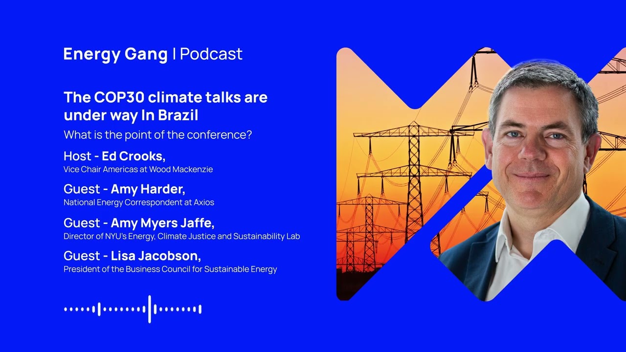 The COP30 climate talks are under way In Brazil - Energy Gang (Podcast - Audio)