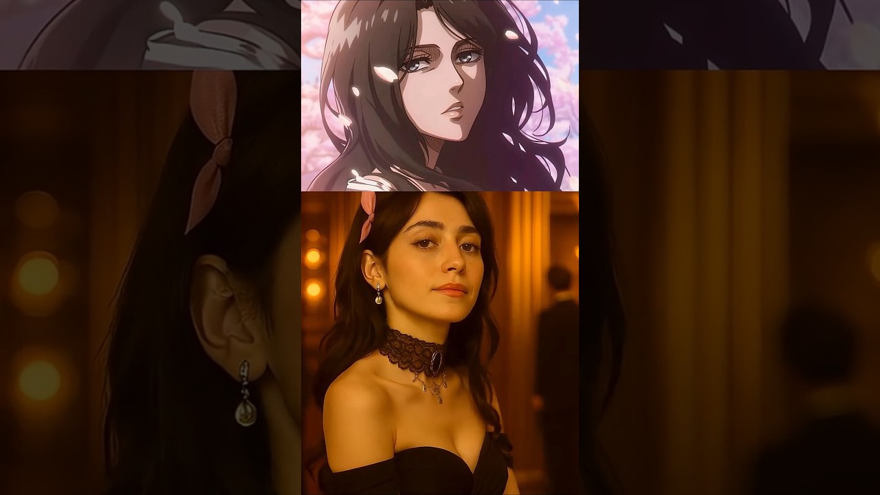 Attack on Titans in a Royal Ball AI | #attackontitan #aot #anime #ai