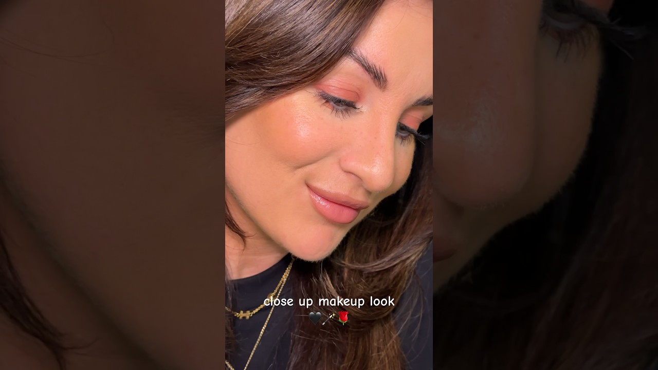close up makeup 🌹🪄🖤 #makeupshorts #makeup #makeupvideo #vievemuse #closeup #makeuplook