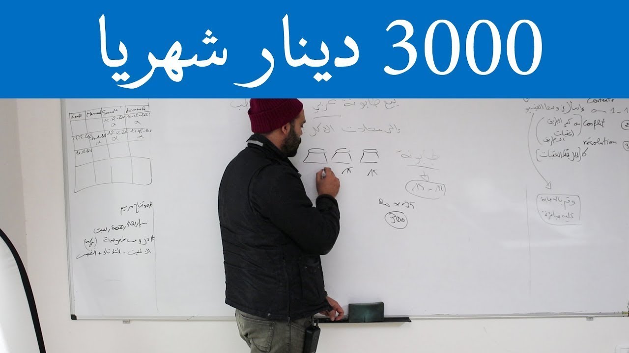 فكرة مشروع صغير مربح 100 دينار يوميا | الحلقة الثانية