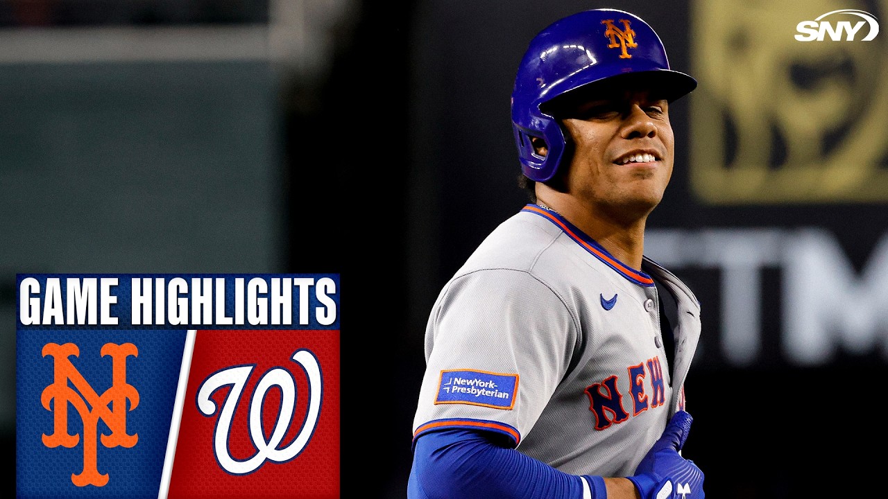 Mets vs Nationals (8/19/25) | Mets Highlights