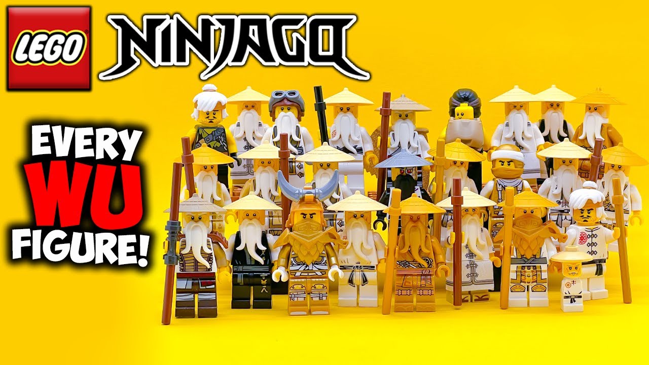 Все минифигурки LEGO Ninjago Sensei Wu! ОБЗОР 2011&ndash;2023!