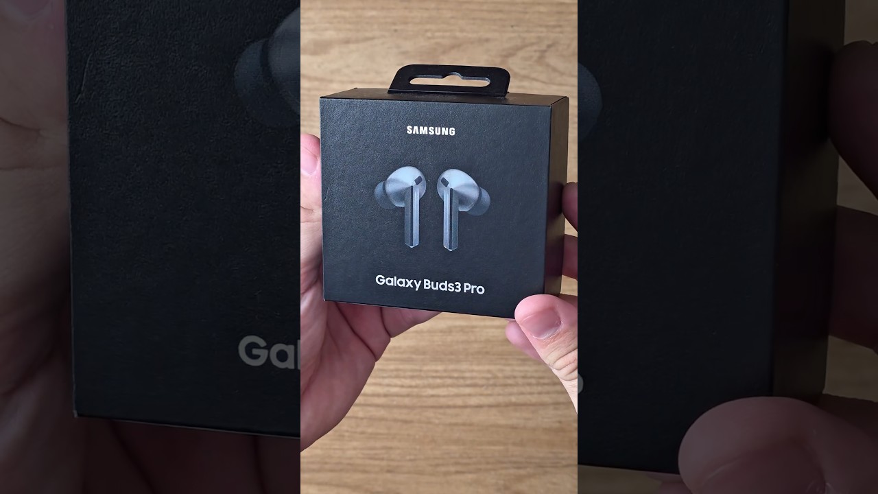 🚨 Galaxy Buds 3 Pro: Unboxing #galaxybuds3pro #galaxybuds #fonedeouvido