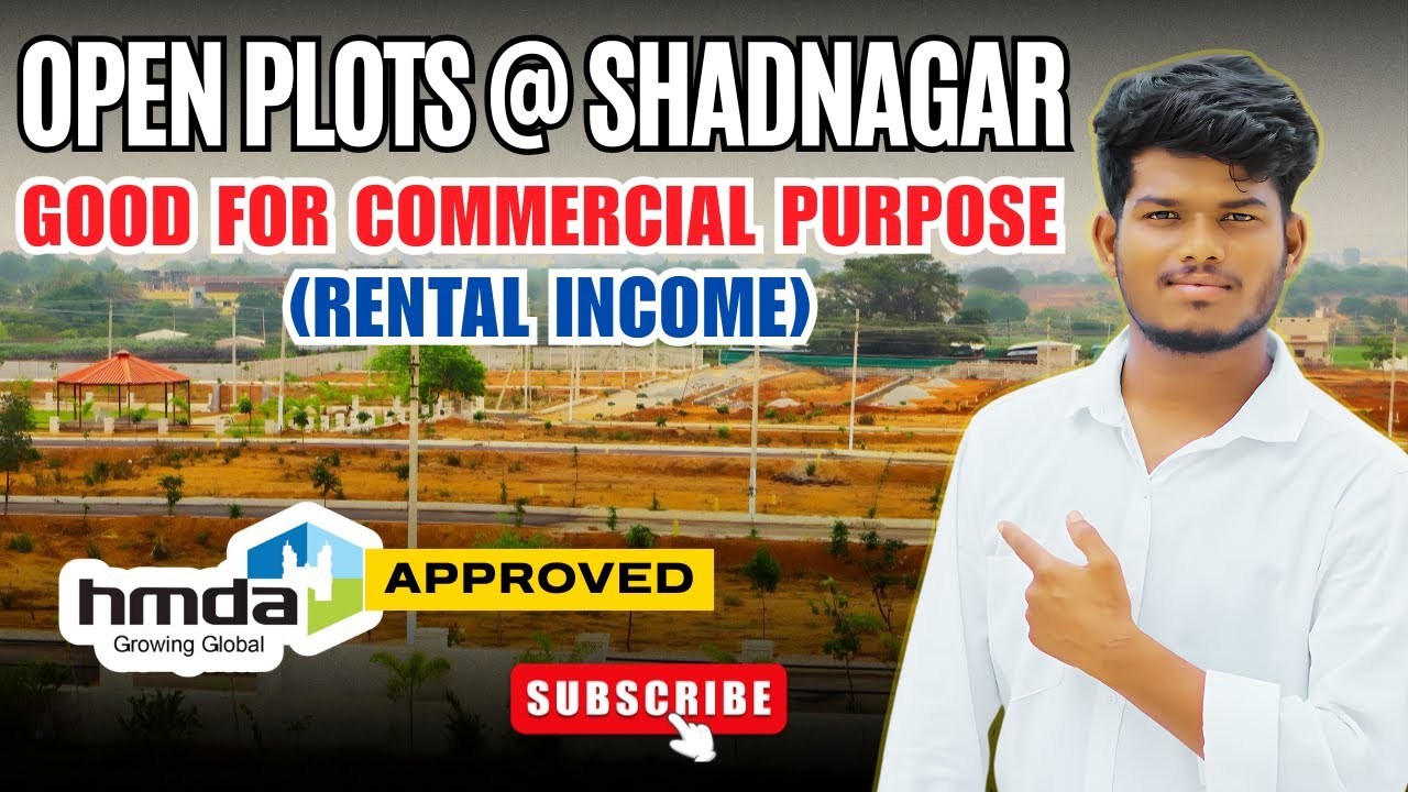 HMDA Approved Open Plots in Shadnagar | Ready to Construct | Near NH44