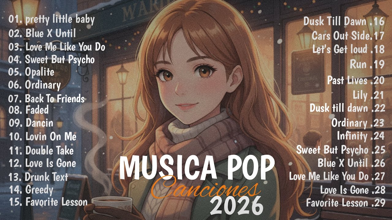 Músicas Pop em Inglês Mais Tocadas 2026 🟢 Top 100 Músicas Acústicas Pop Internacionais 2026