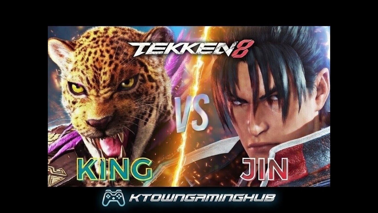 TEKKEN 8 – KING vs JIN KAZAMA EPIC FIGHT  #jinkazama #TekkenGameplay #ktowngaminghub #tekken8 
