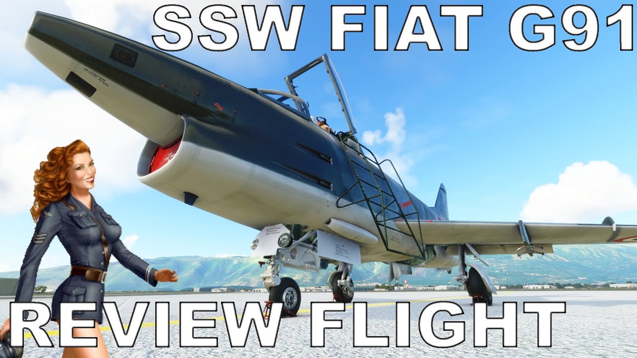 Sim Skunk Works Fiat-Aeritalia G-91 Review | Full Flight | Microsoft Flight Simulator 2020