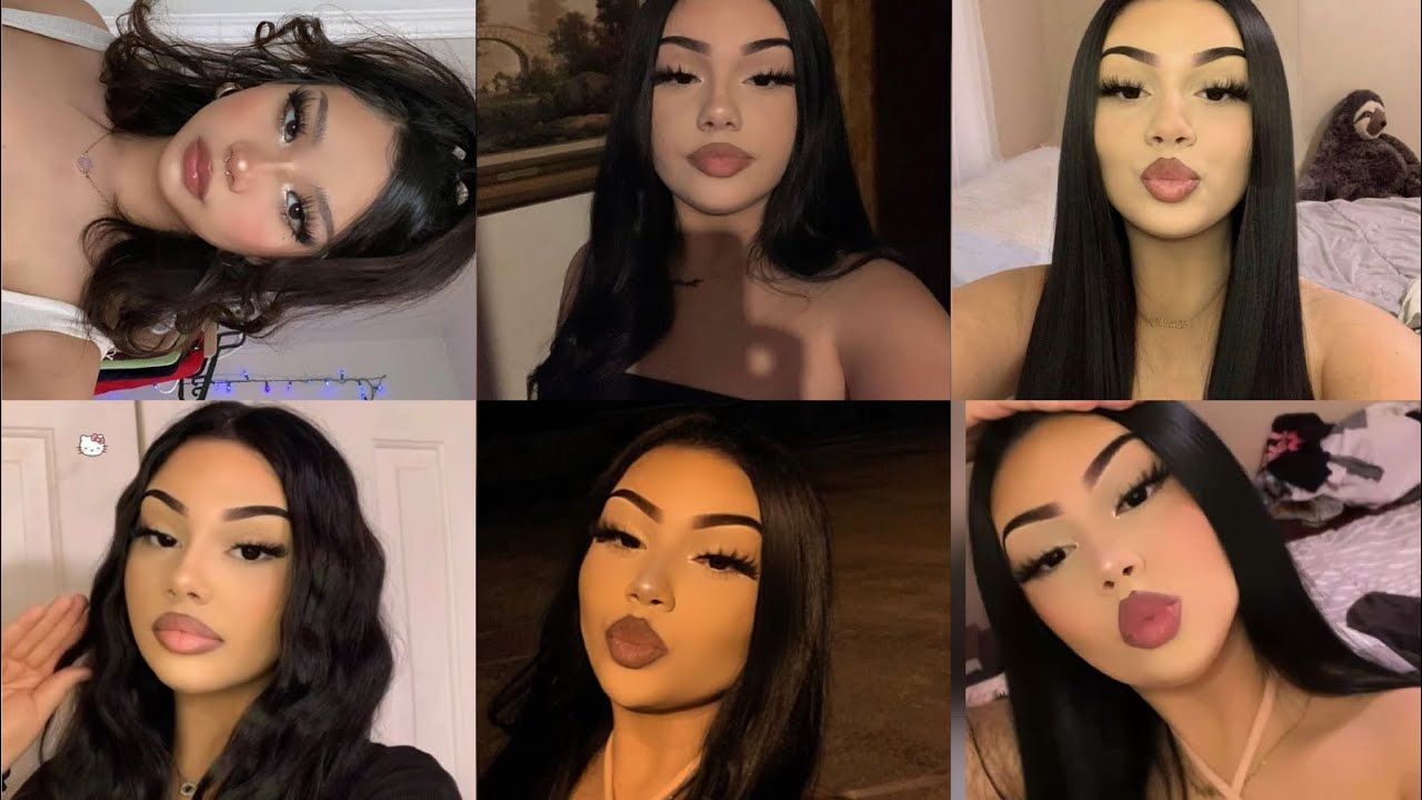 copy and paste latina(baddie) makeup  tutorial 😻#Eunoria