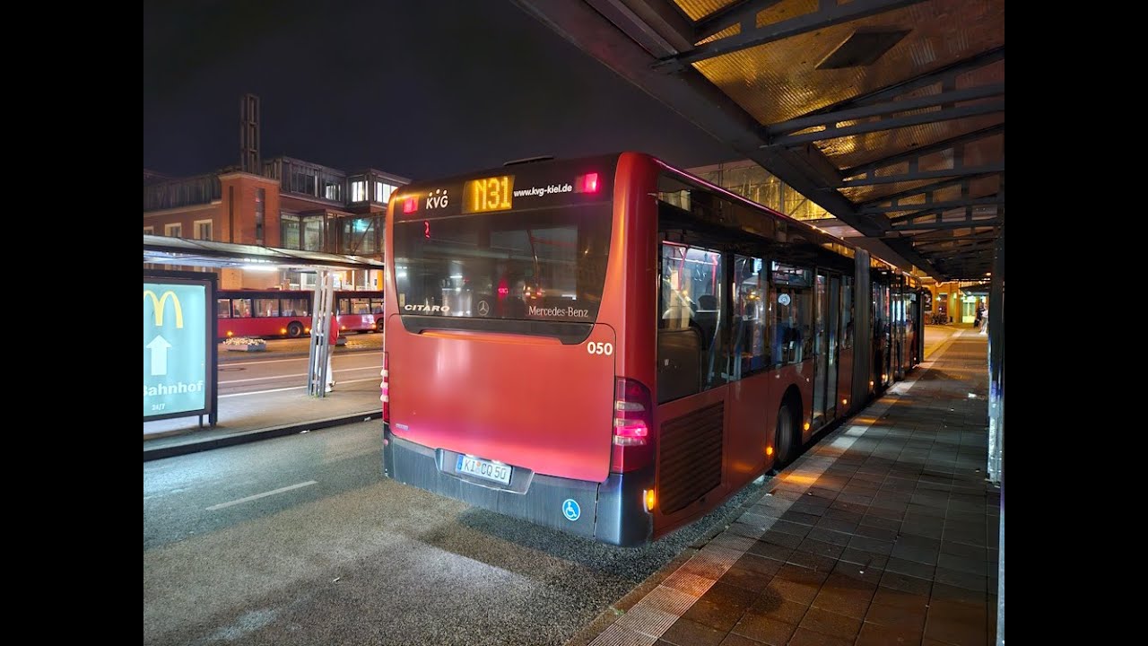 Mitfahrt Linie 91 im Wagen 050