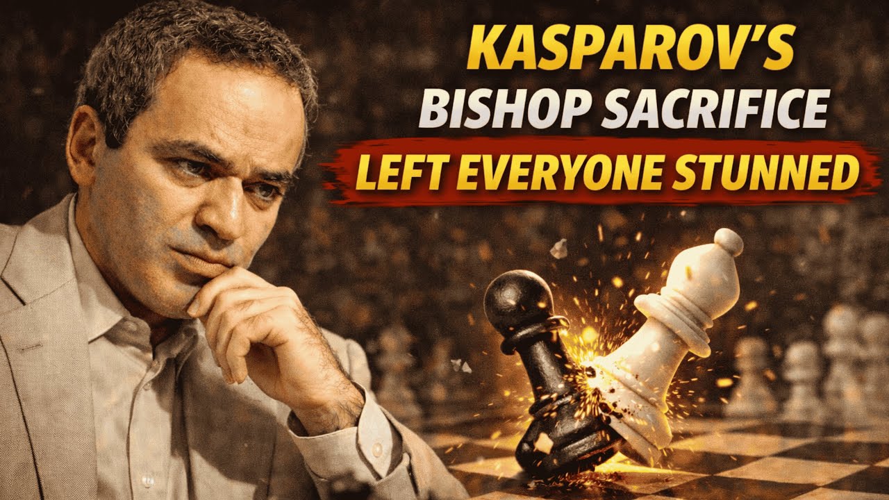 Kasparov's Insane Sacrifice Crushes Opponent in Queen Promotion Race | 1975 USSR Junior Championship