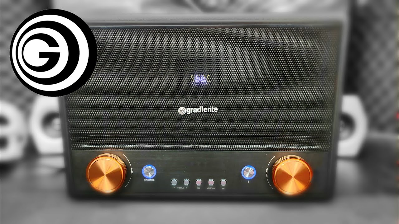 Unboxing (desembalando) Gradiente Nostalgie GCR108