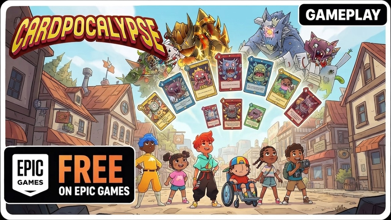 Free on Epic Games Store | Cardpocalypse &ndash; First Look Gameplay