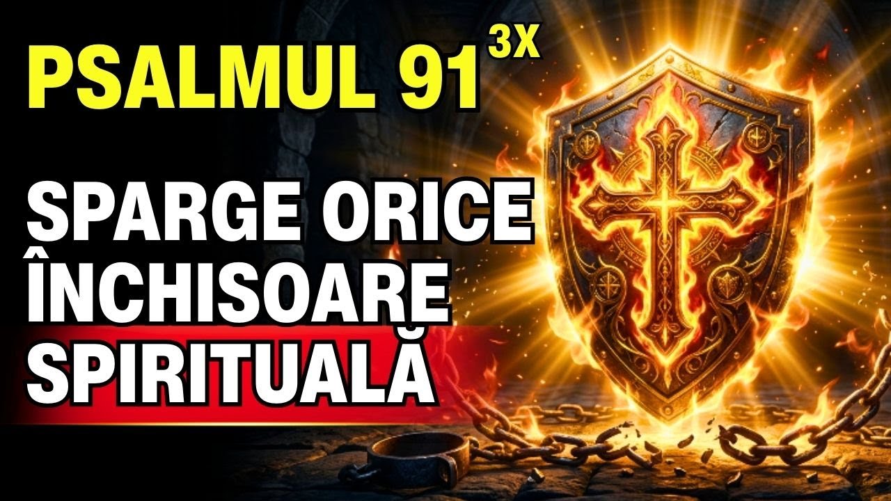 🔥 Psalmul 91 Repetat de Trei Ori: RUPE Orice Lanț Spiritual Asupra Familiei Tale