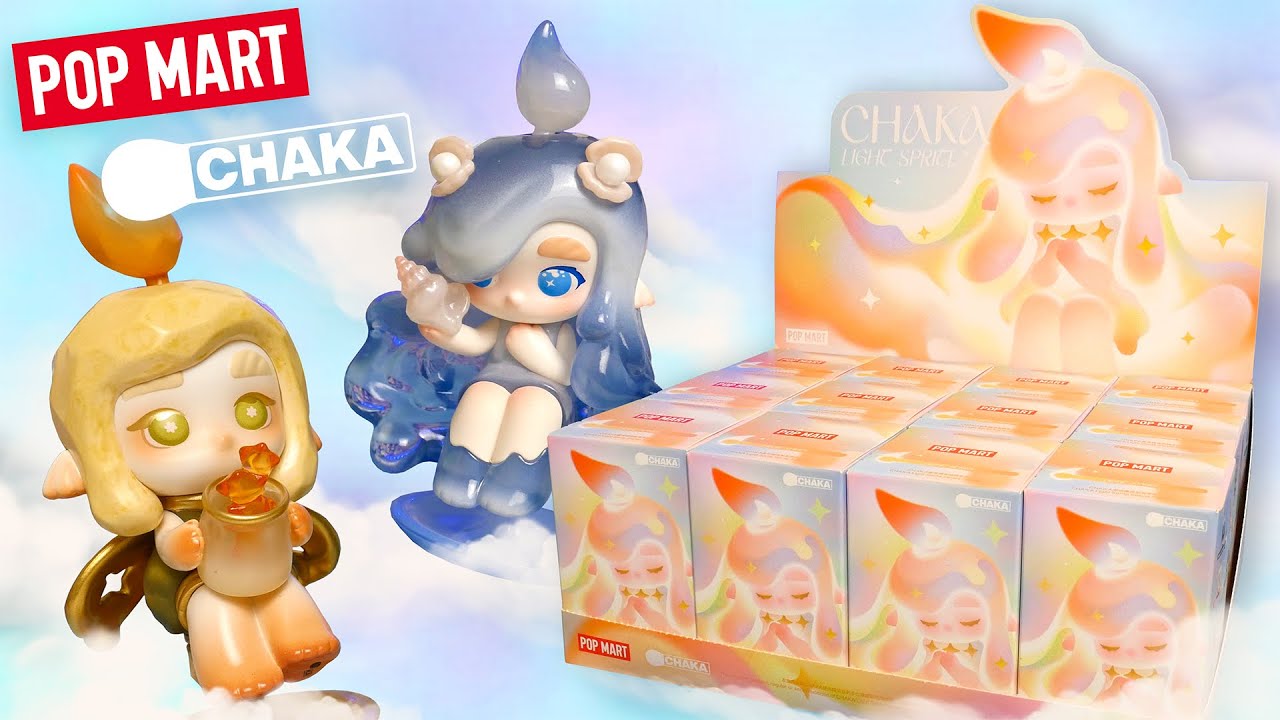 POP MART Chaka Light Sprite FULL SET Unboxing