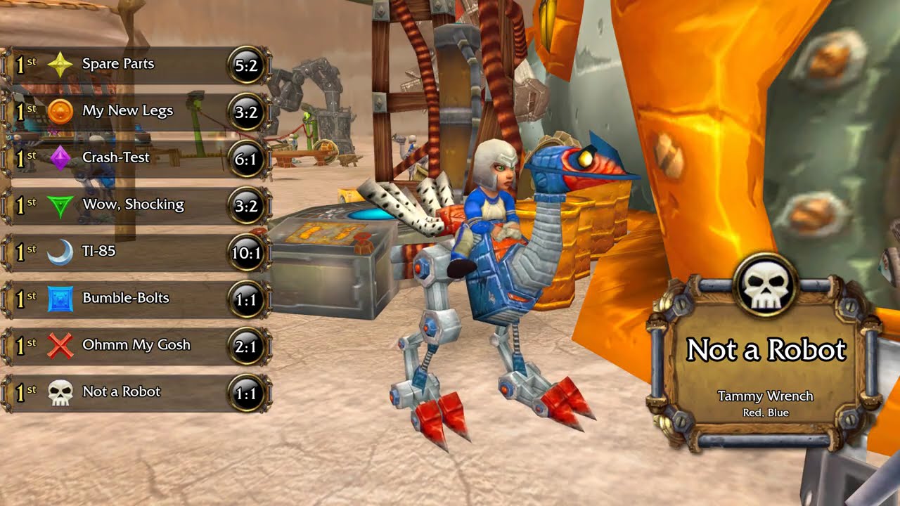 The Mirage Raceway (2.0) - WoW Fan Game Project