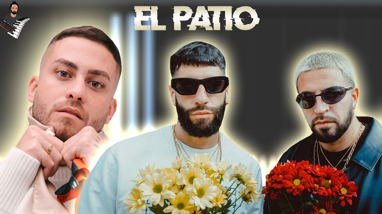 Pepe y Vizio, Delaossa - El Patio | Instrumental Piano Tutorial / Partitura / Karaoke / MIDI