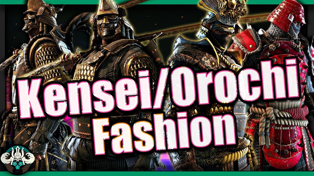 Kensei/Orochi Fashion Showcase | Metal Samurai/Red Roach - Huzzah!