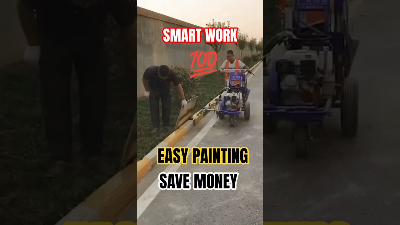 Automated Road Painting Machines: Precise, Fast, and Efficient!