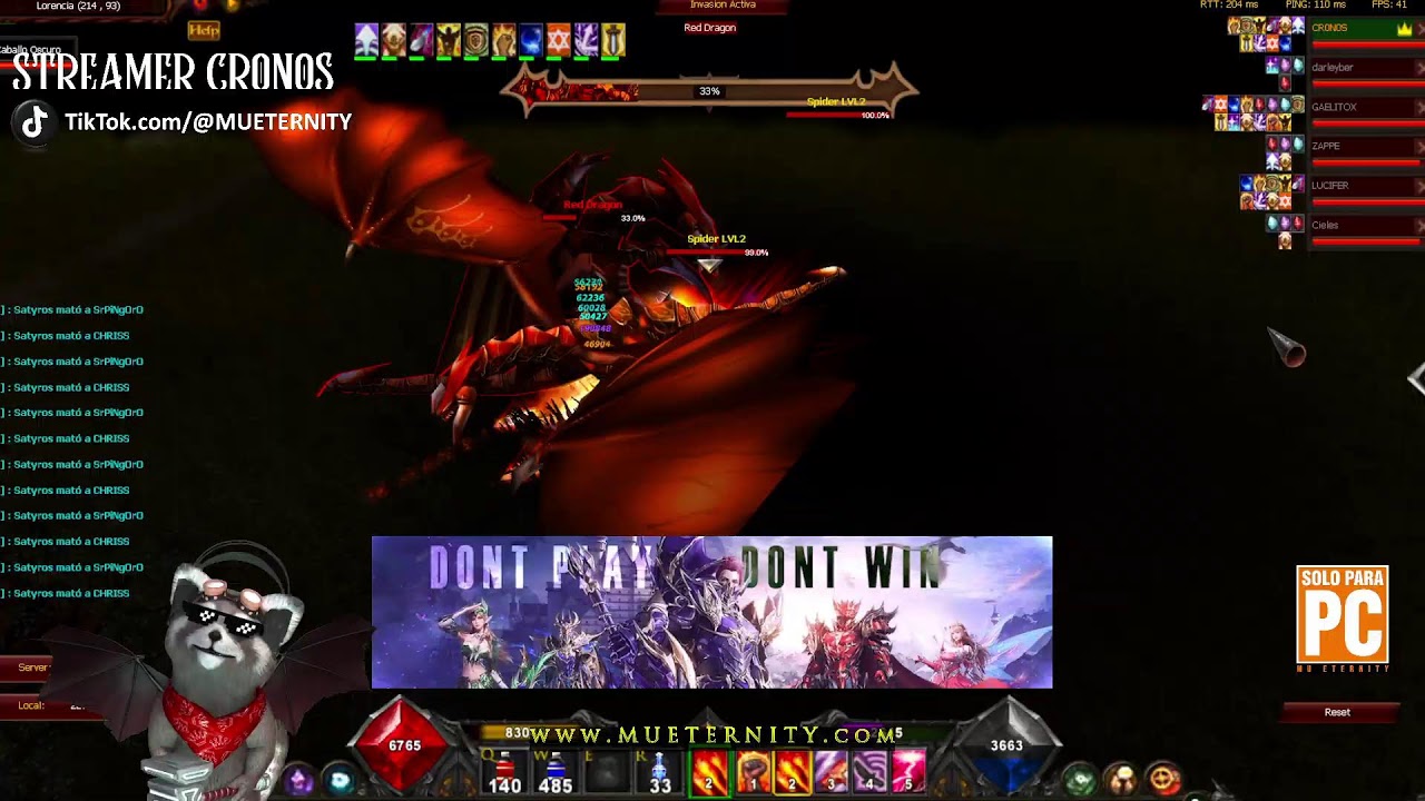 Guild ETERNALS Recluta Onfire Players [Leveo Feeling]