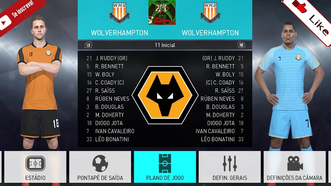 WOLVERHAMPTON KITS PES 2018 XBOX ONE