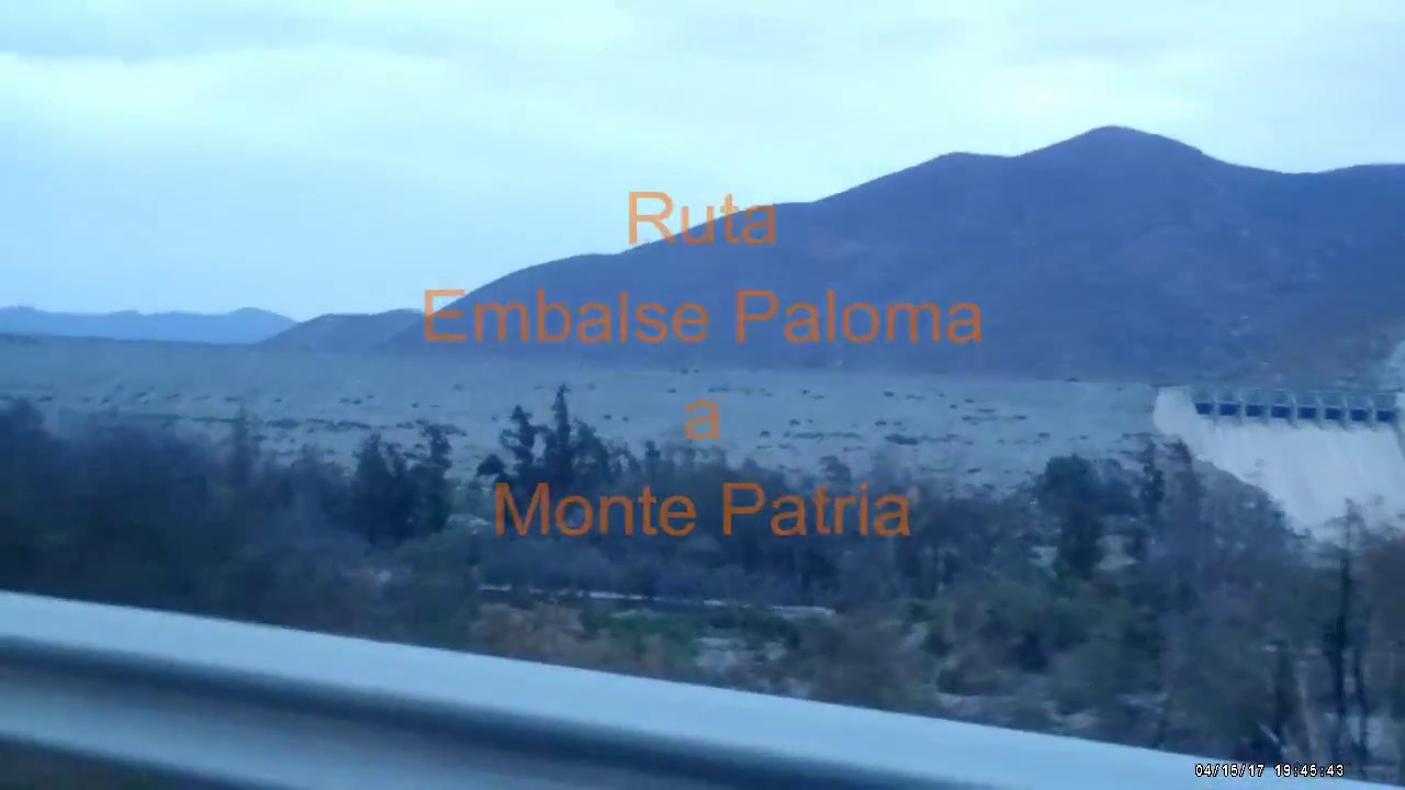 Ruta Embalse Paloma a Monte Patria