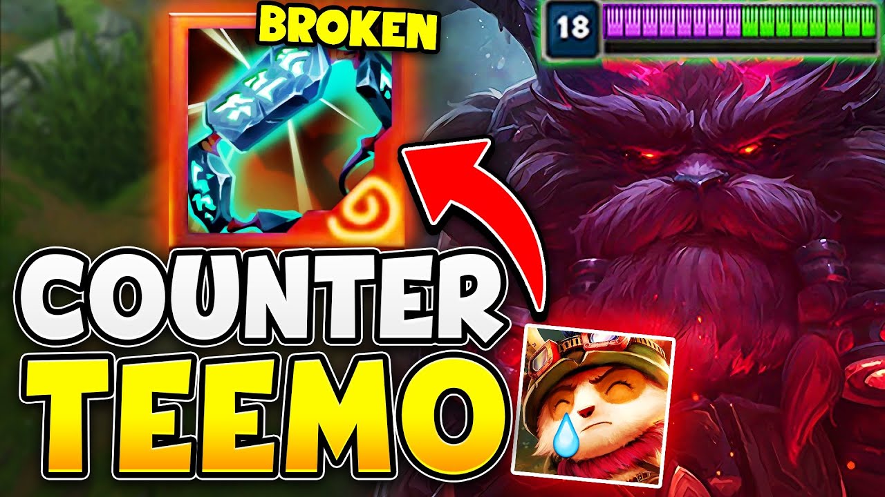 HOW TO DESTROY TEEMO PLAYERS IN THE TOP LANE! (JUST BUY THIS ITEM)