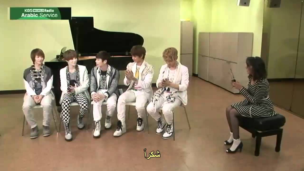 Interview with SHINee : KBS WORLD Radio Arabic