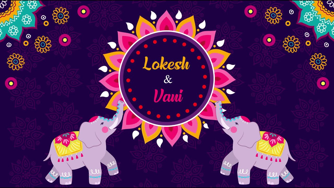 Traditional Wedding Invitation Video | Graphics Innovative