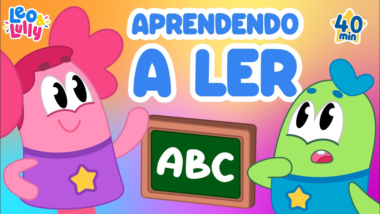 O MELHOR VÍDEO PARA APRENDER A LER - VOL 2 | + 40 MIN DE VÍDEOS PARA AJUDAR NA ALFABETIZAÇÃO