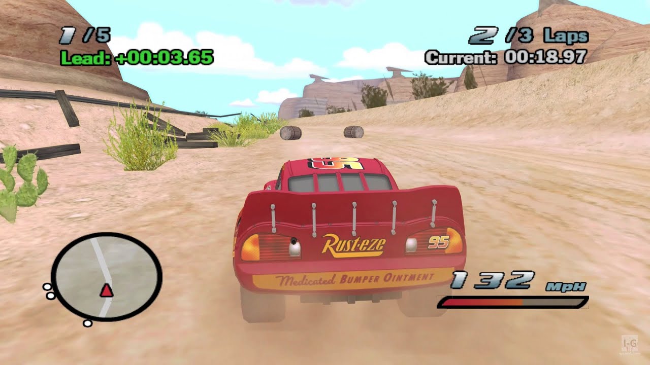 Cars: The Video Game - Wii Gameplay (4K60fps)