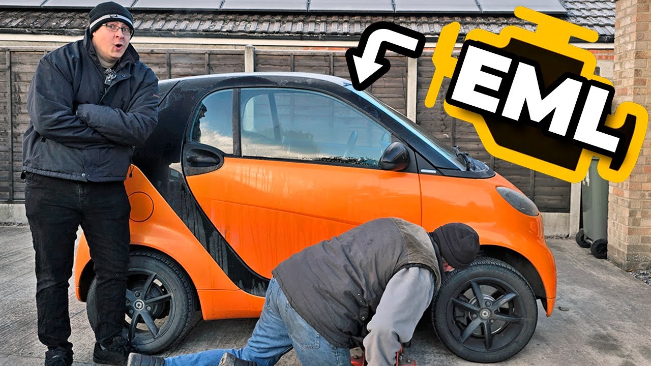 Smart ForTwo 451 EML Engine Fault Diagnosed & Oil And Filter Changed