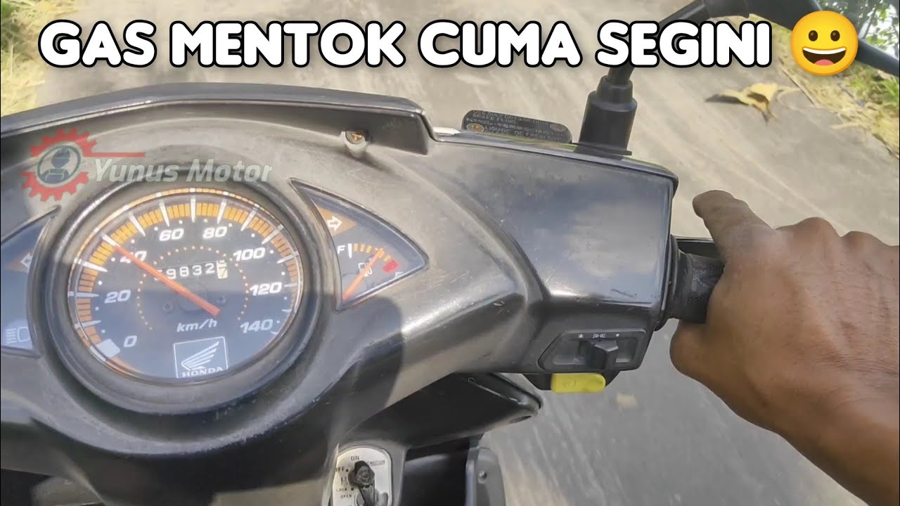 Penyebab Vario karbu loyo, gas kurang responsif..