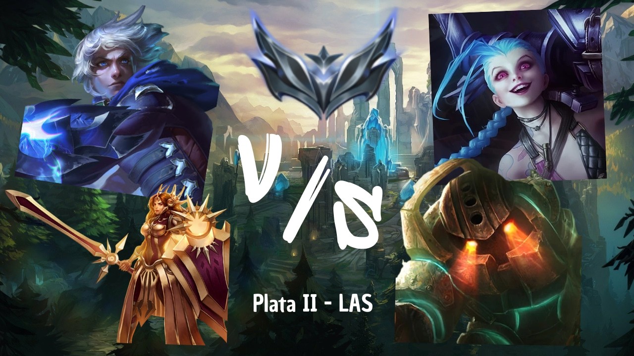 Errores del support y como aprovecharlos: MAIN ADC ELO PLATA 2 - LAS, Ezreal-Leona V/S Jinx-Nautilus