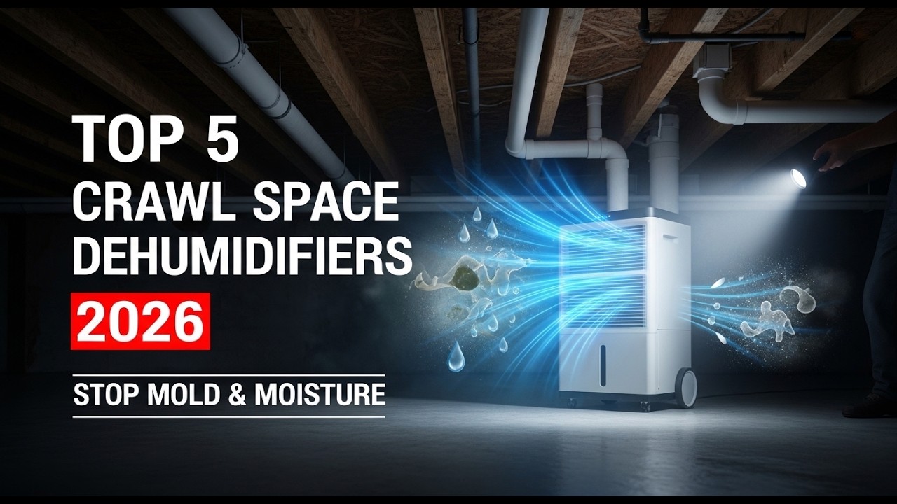 Looking for the best crawl space dehumidifier in 2026?