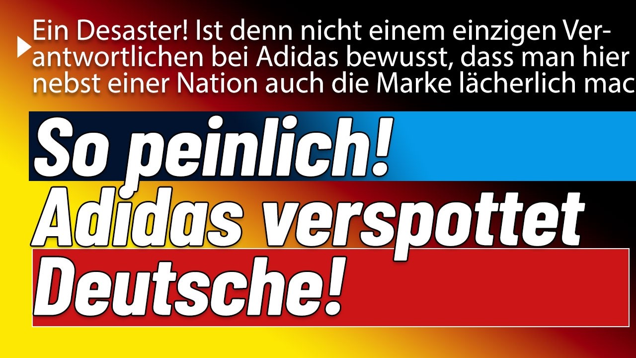 💥 Folgenschwere Adidas Kampagne gegen Deutschland 💥vs. geniale Super Bowl Kampagne f&uuml;r Amerika!
