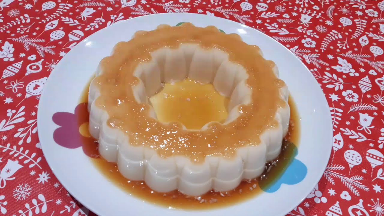 Flan de coco y limón sin horno en mambo cecotec