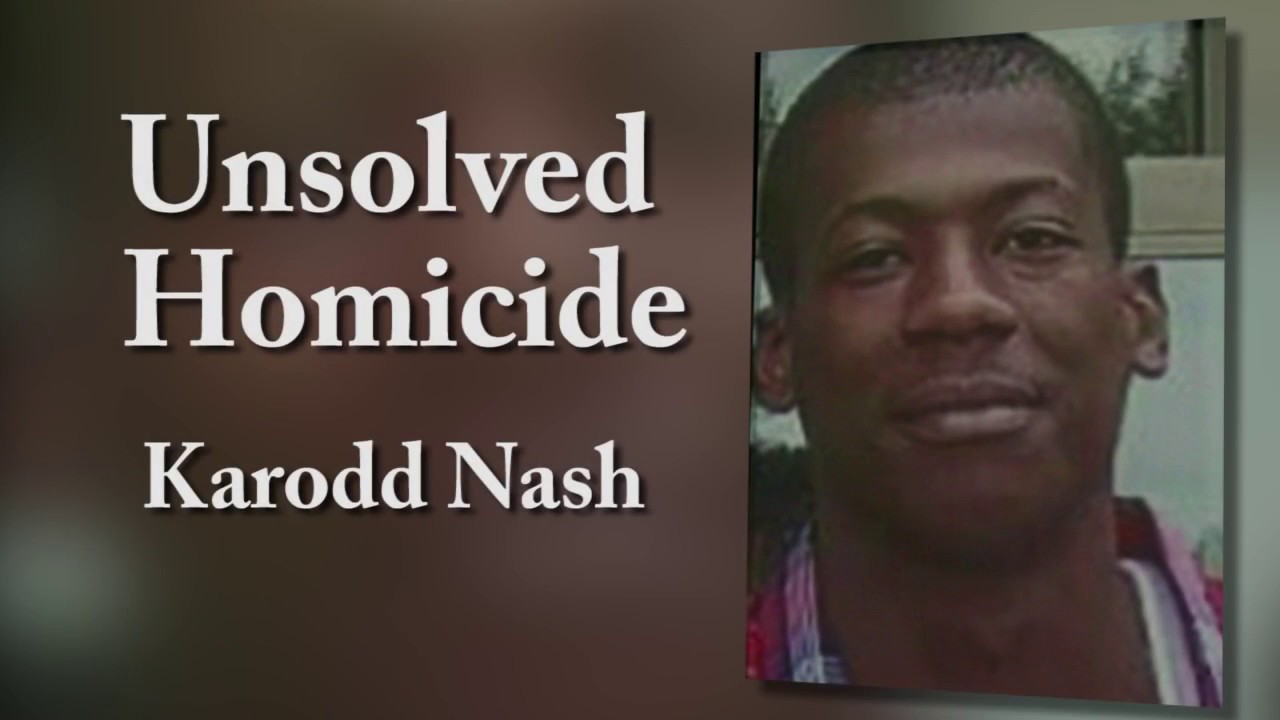 WSPD Unsolved Homicide - Karodd Nash