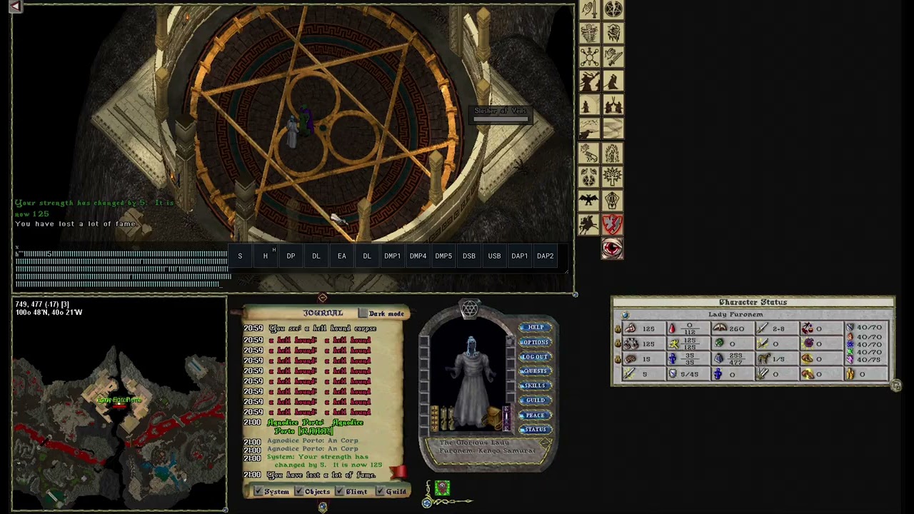Sampire Solo Slasher of Veils - Ultima Online
