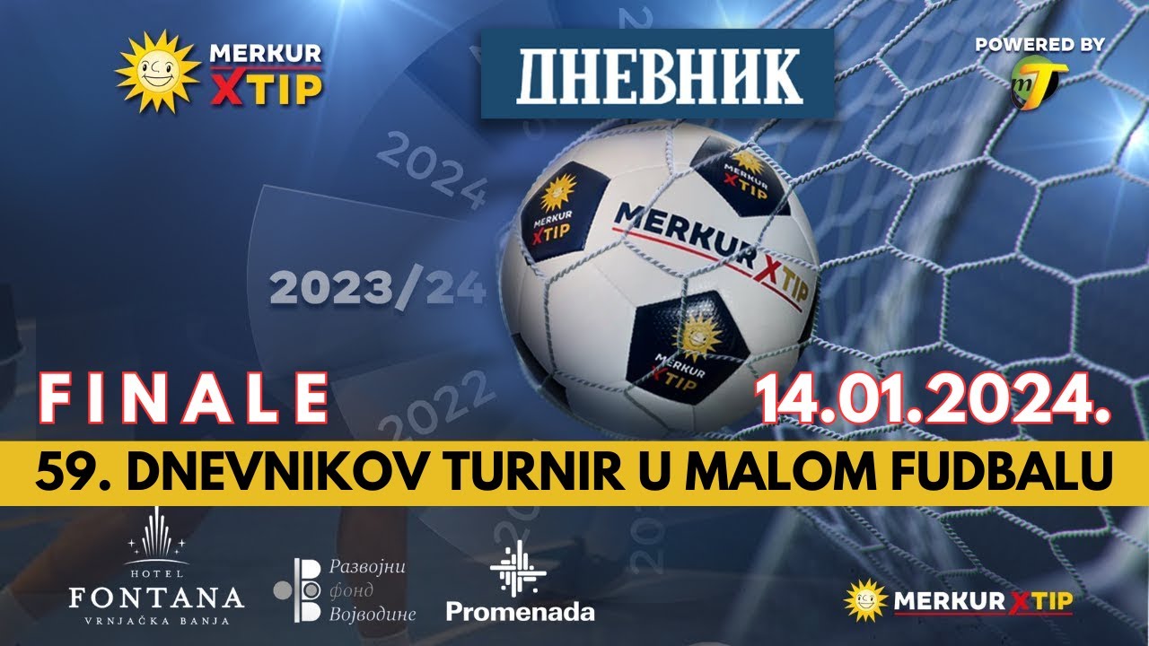FINALE - 59. Dnevnikov turnir (14.01.24. Nedelja)