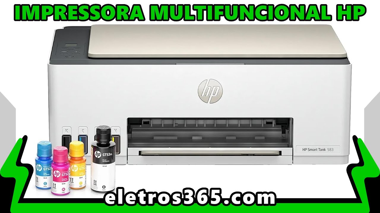 IMPRESSORA MULTIFUNCIONAL HP SMART TANK 583
