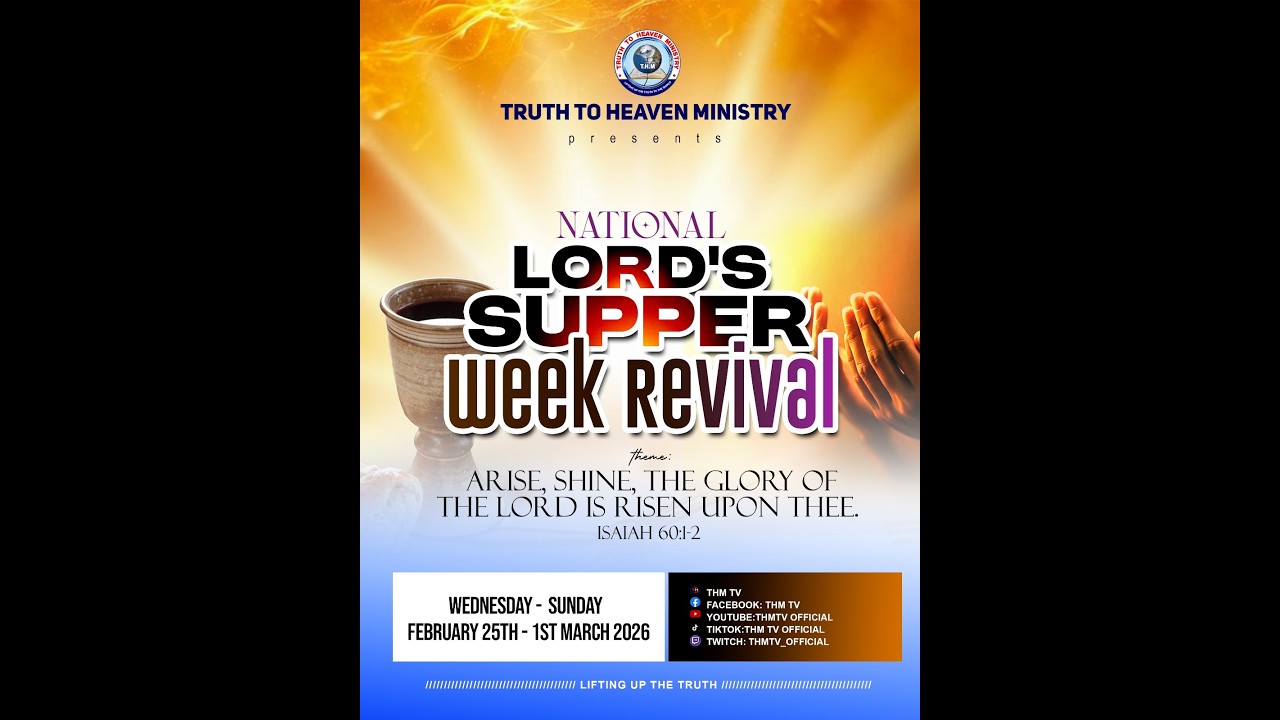 WATCH NIGHT SERVICE (27TH FEBRUARY,2026)
