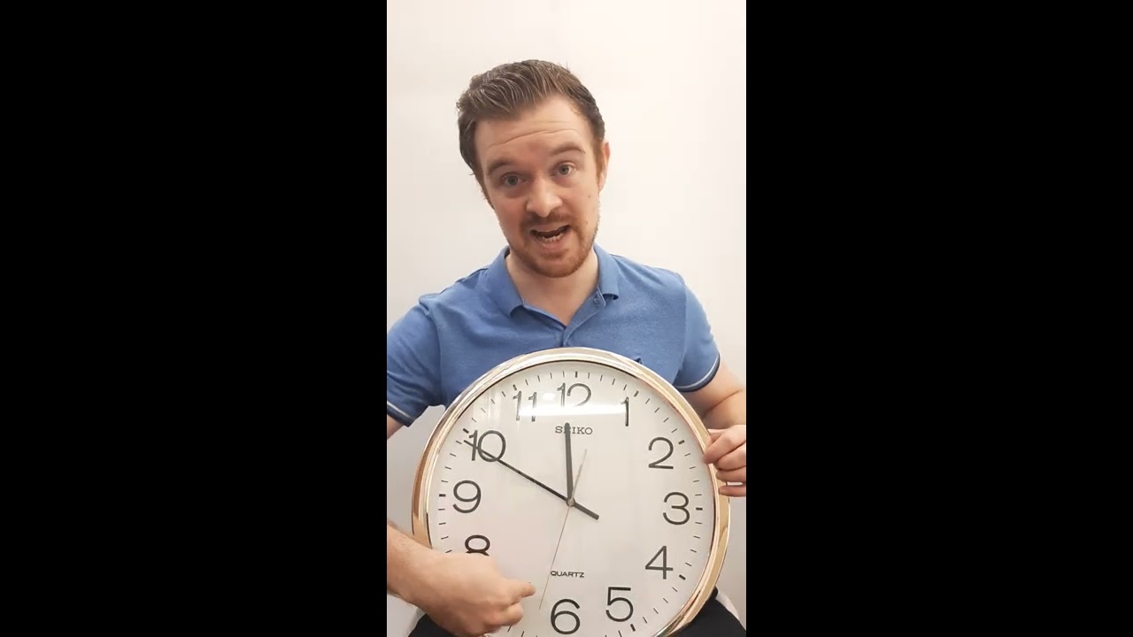 Learn How to Tell The Time in English! (Easy to Understand!)