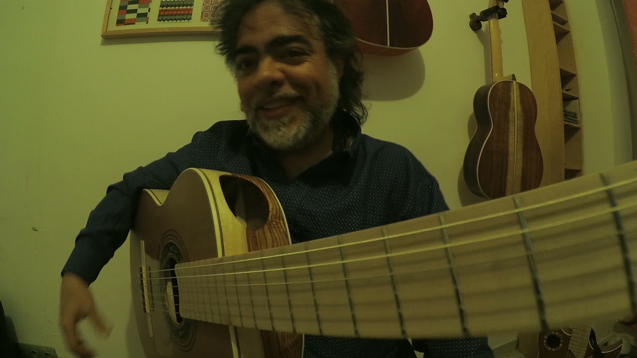 Learn an arpeggio 1 used by Paco de Lucia/1min tips Ruben Diaz flamenco guitar teacher/Skype lessons